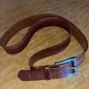 L.L. Bean Men's Brown Leather Belt size 38” / preowned
